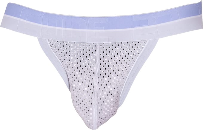 CODE 22 Sport Mesh Bay Jockstrap Lavander - MAAT XL - Heren Ondergoed - Jockstrap voor Man - Mannen Jock
