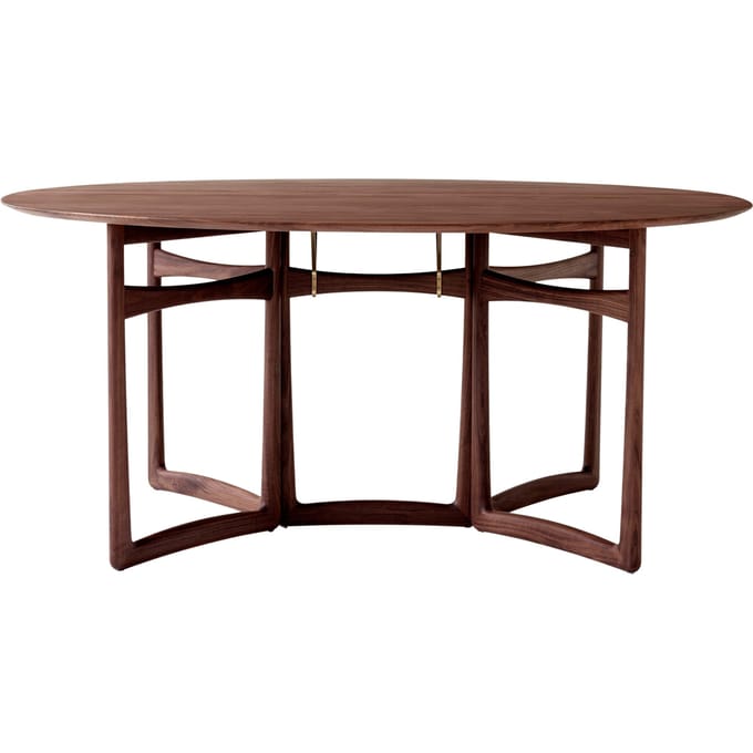 &Tradition Drop Leaf HM6 Eettafel - walnoot, geolied