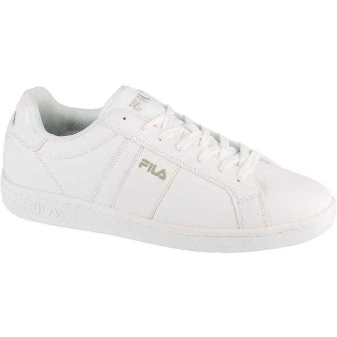 Fila Heren Crosscourt Line Trainers (Wit)