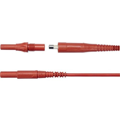 Schützinger SET 7690 / MSFK B441 / 1.6A Meetsnoerenset Stekker 4 mm Stekker 4 mm 1 set(s)