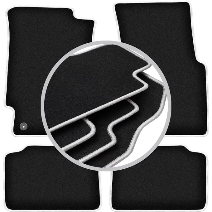 CARLUX-SILVER automatten voor: Honda Civic V hatchback (1991-1996)