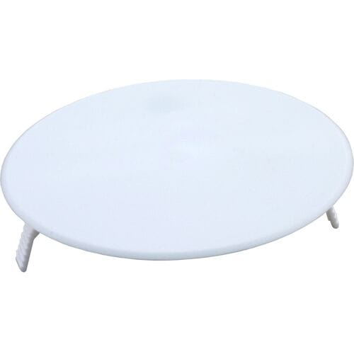 Afdekplaat - zelfklemmend - rond - Ø95 mm - wit