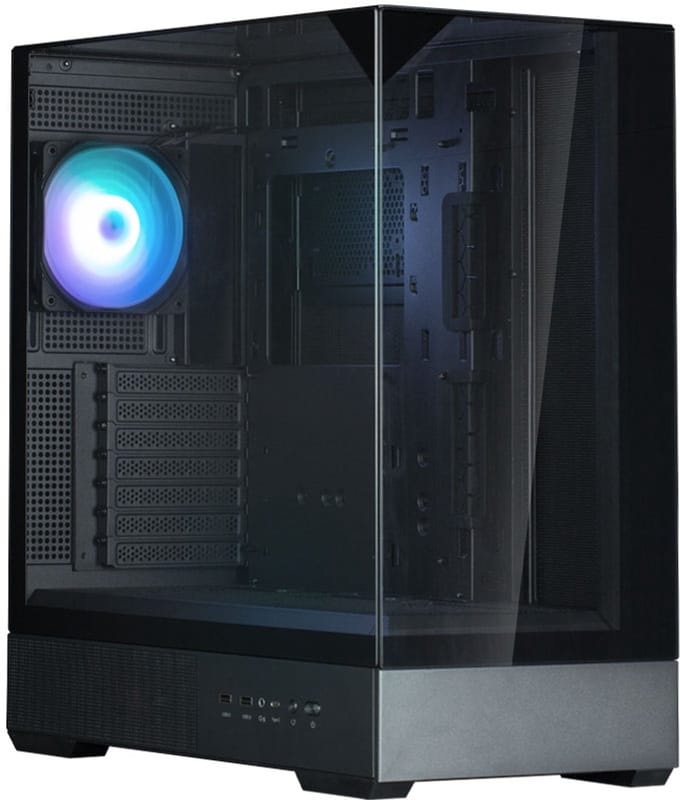PC-behuizing - ZALMAN - P40 Prism - Zonder voeding - Mid-tower - ATX-formaat - Zwart