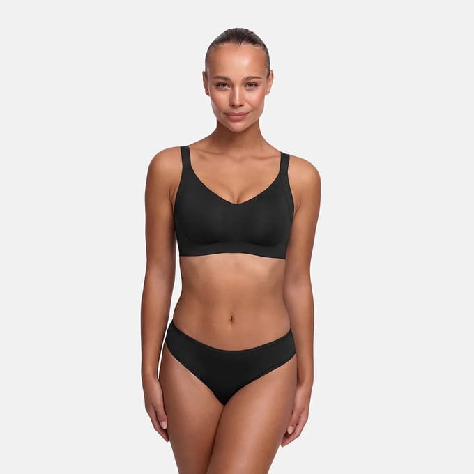 cfab - String | Set van 3 - Zwart - XS