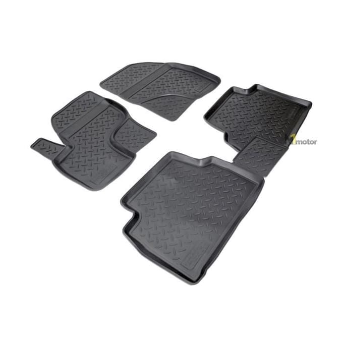 NORM Liners | Tapis De Sol En Caoutchouc TPE Toutes Saisones Pour Ford Kuga 2008-2012 noir