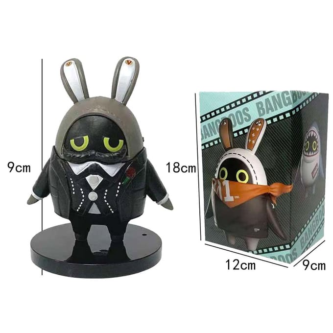 Jeu Zenless Zone Zero Mignon Facilité Bangboo Eous Fée Figurine Modèle Jouets Décoration de Voiture 9cm