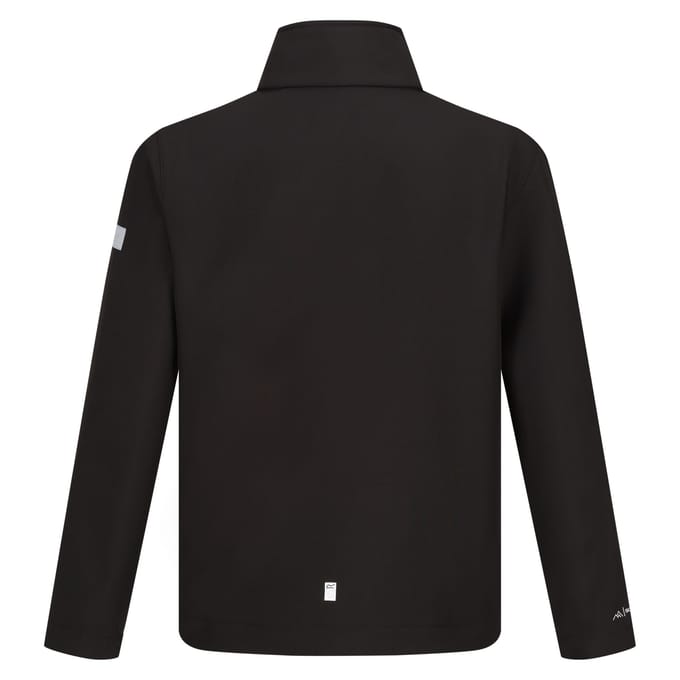 Regatta Kinder/Kinder Cera Soft Shell Jas (Zwart)