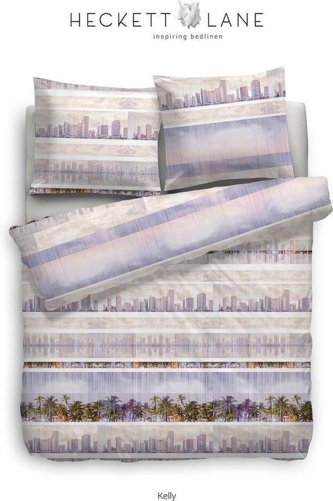 Heckett & Lane Kelly Dekbedovertrek - Eenpersoons - 140x200/220 cm - Multi