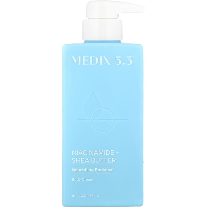 Crème Corporelle, Niacinamide + Beurre de Karité, 15 fl oz (444 ml)