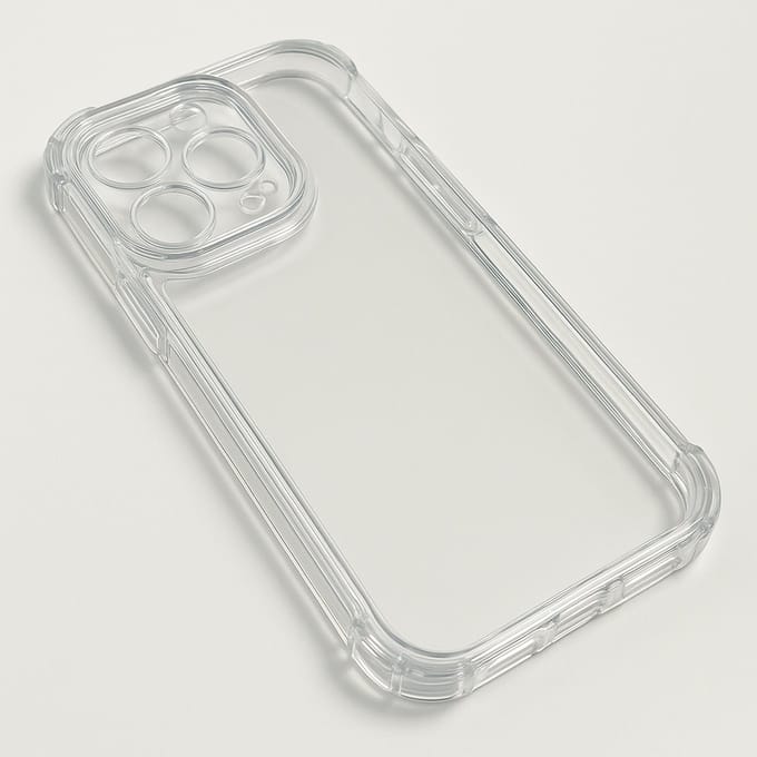 Ceezs TPU Shock case geschikt voor iPhone 14 Pro Max – Transparant