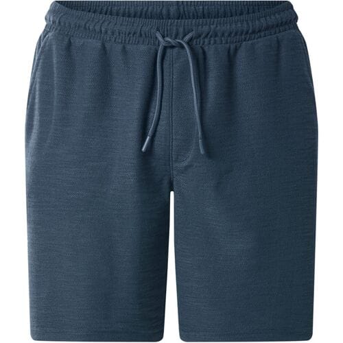 ESMARA MEN Piqué heren shorts (Marineblauw, M)