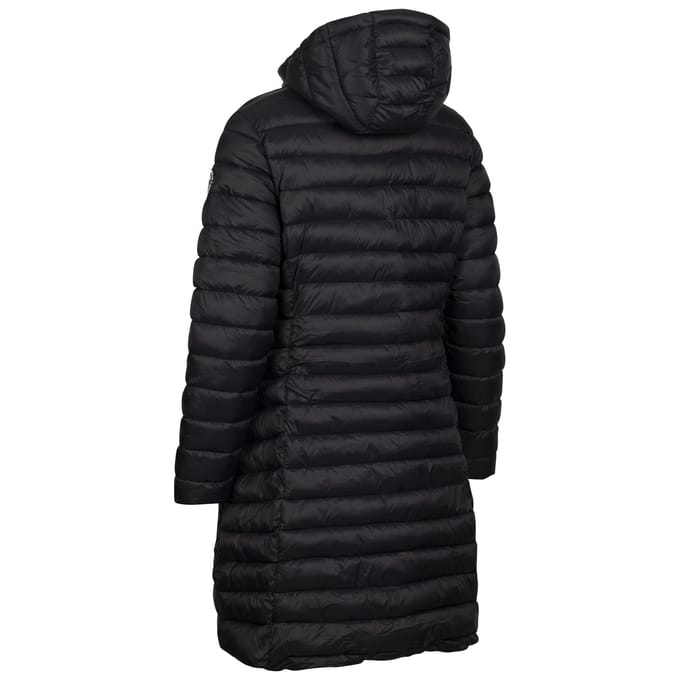Trespass Dames/Dames Dorothea gewatteerde jas (Zwart)