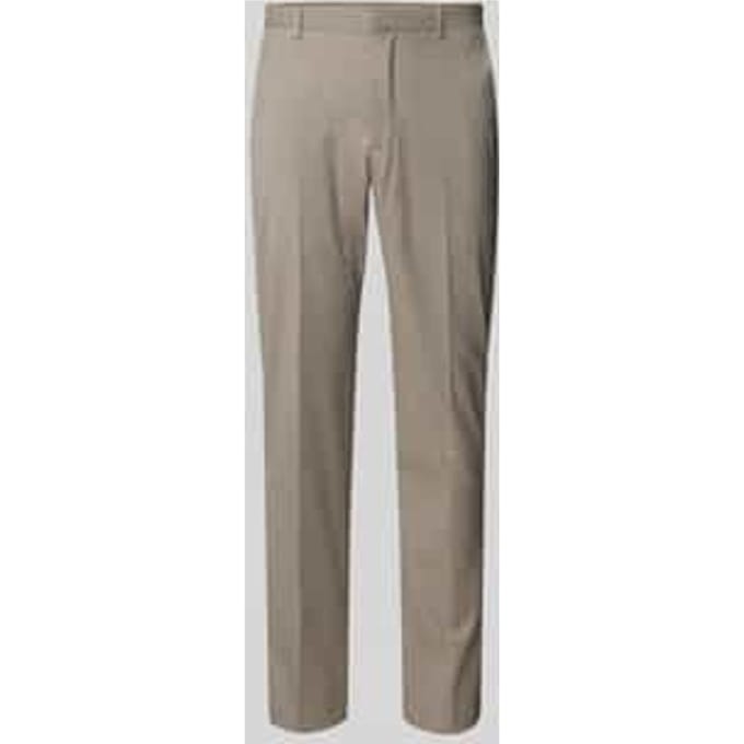 Pantalon met persplooien