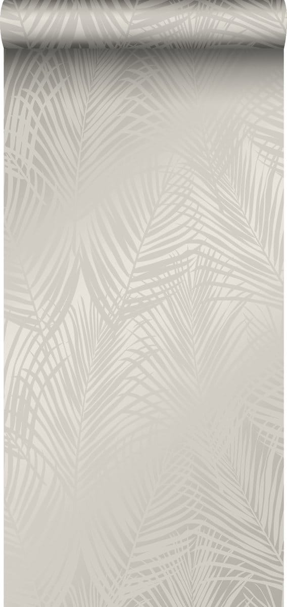 Origin Wallcoverings behang palmbladeren beige - 347743 - 0,53 x 10,05 m