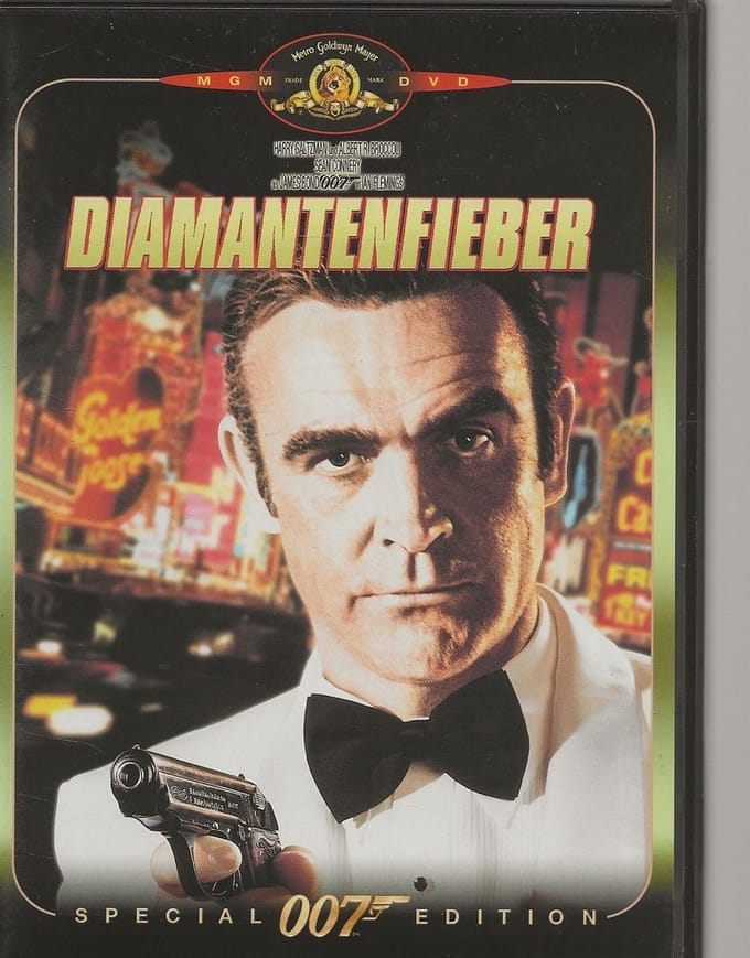 JAMES BOND - DIAMONDS ARE FOREVER / DIAMANTENFIEBER ( Import)
