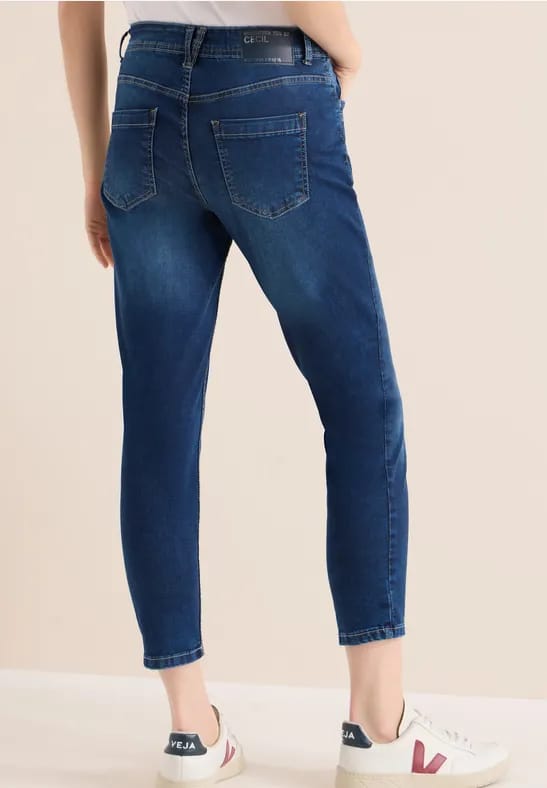 7/8 Jeans met smalle pijpen