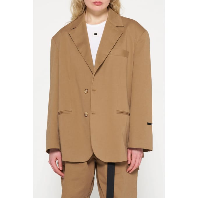 10DAYS Oversized Blazer Twill Cedar Brown Größe: S | Blazer Outlet | Damen | Braun
