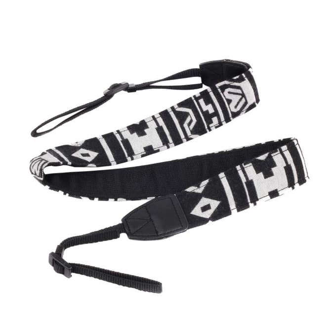 Camera schouderriem voor Nikon Canon DSLR camera schouderriem zwart/wit