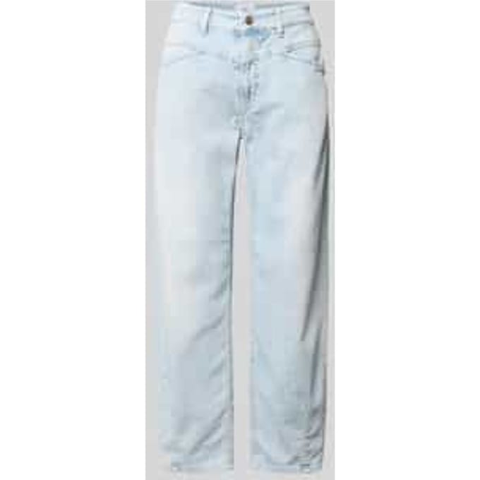 regular fit barrel jeans van katoenmix model 'ELIN'