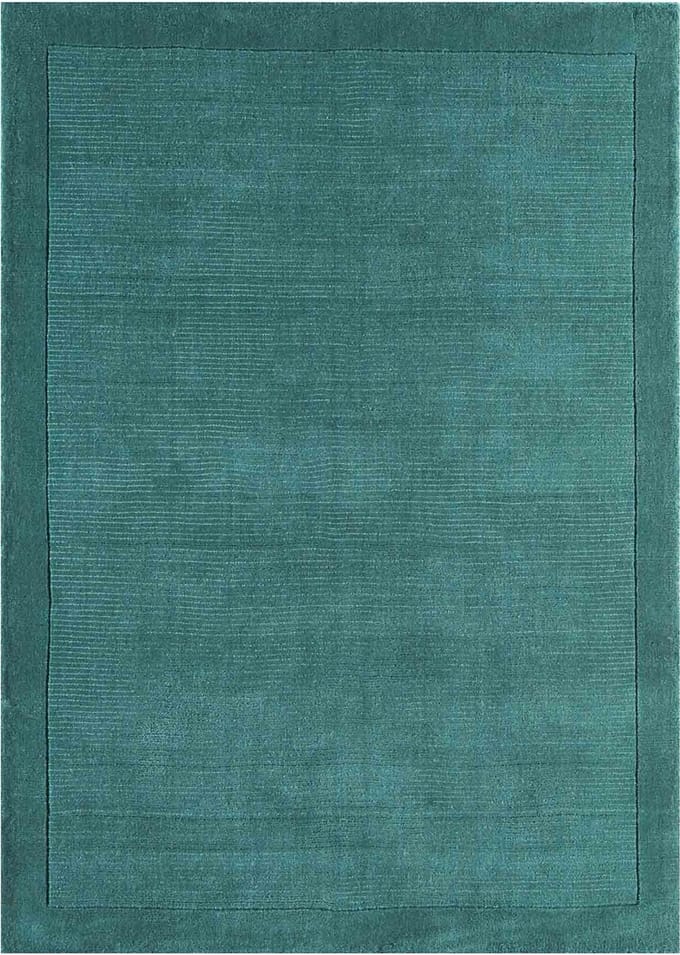Asiatic York Teal vloerkleed - maat 200 x 290 cm