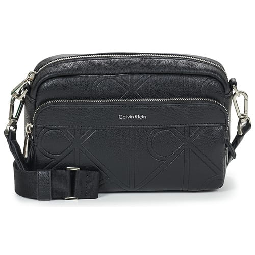 Schoudertas Calvin Klein Jeans EMBLEM AOP EMBOSS CAMERA BAG