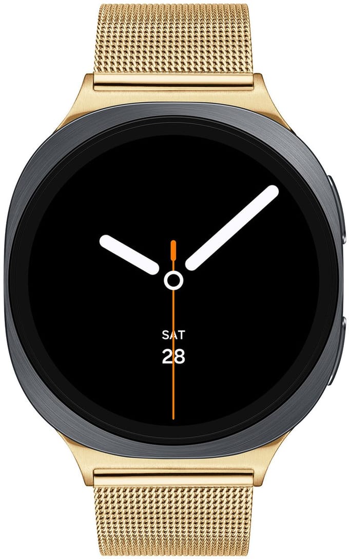 Samsung Special Edition Galaxy Watch 8 LTE Grijs/Goudkl Mesh 44mm