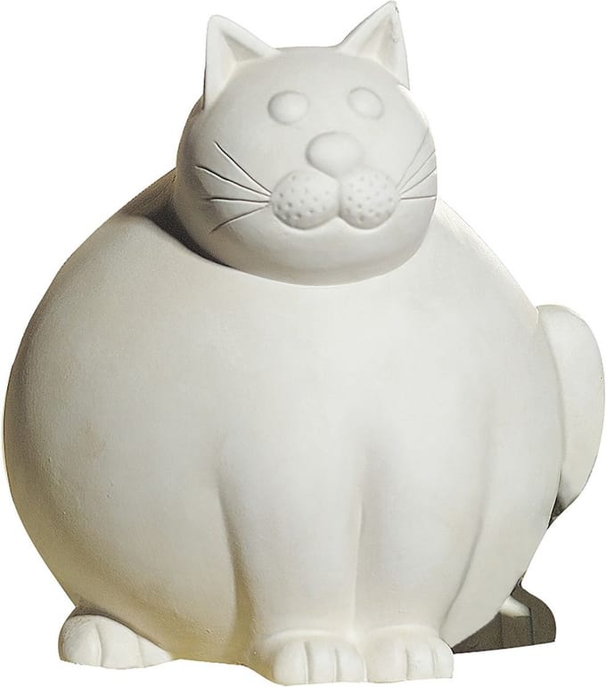 Keramische kat Molli