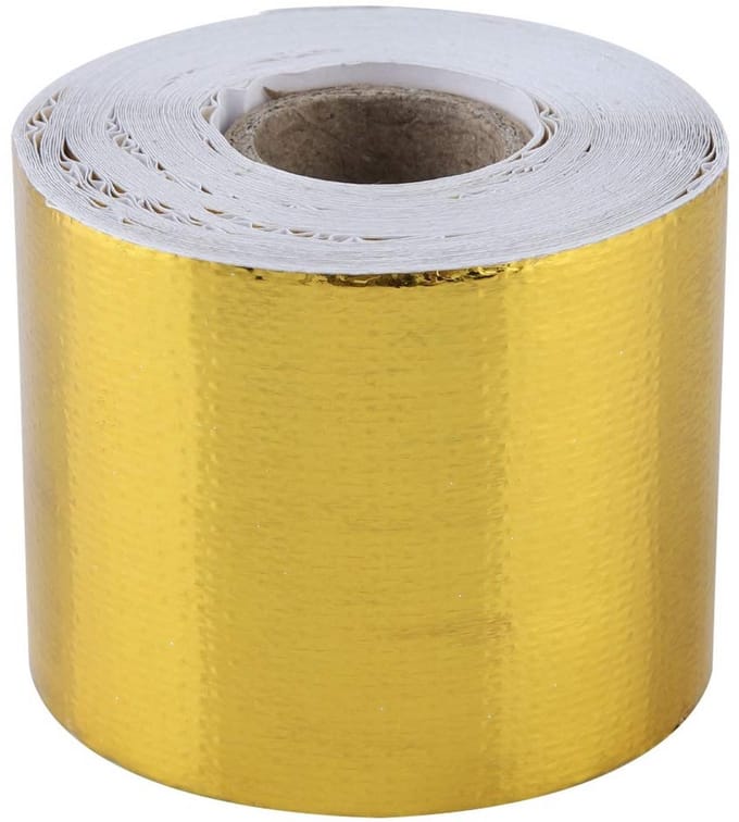 Reflecterende Aluminium Folie Tape 10m x 5cm - Zelfklevend Warmtewerend
