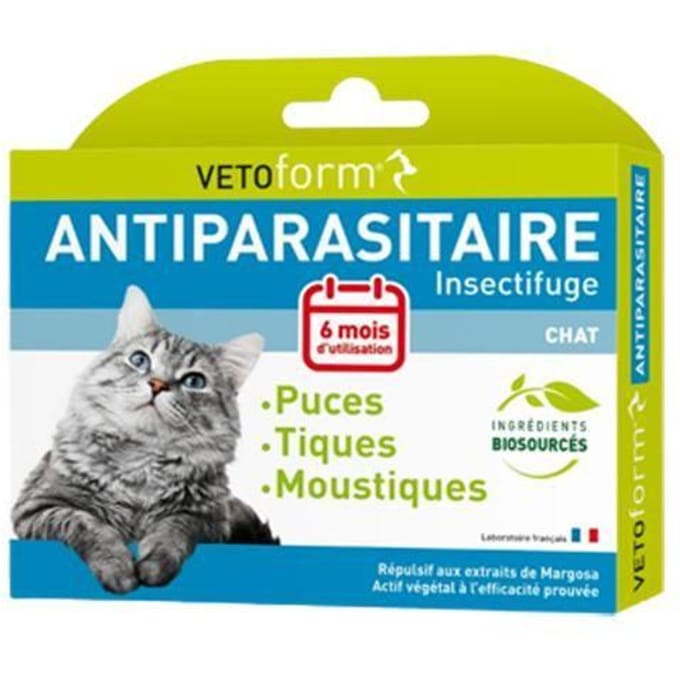 Vetoform antiparasitaire insectenwerende kat 6 pipetten