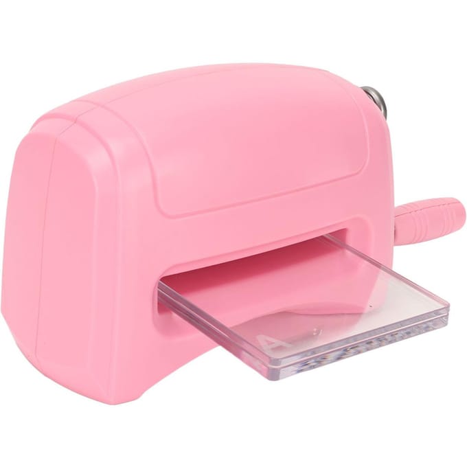 Machine de Gaufrage DIY Fabrication Portable Rose Plastique Alliage de Zinc Scrapbooking Machine de Gaufrage pour pink