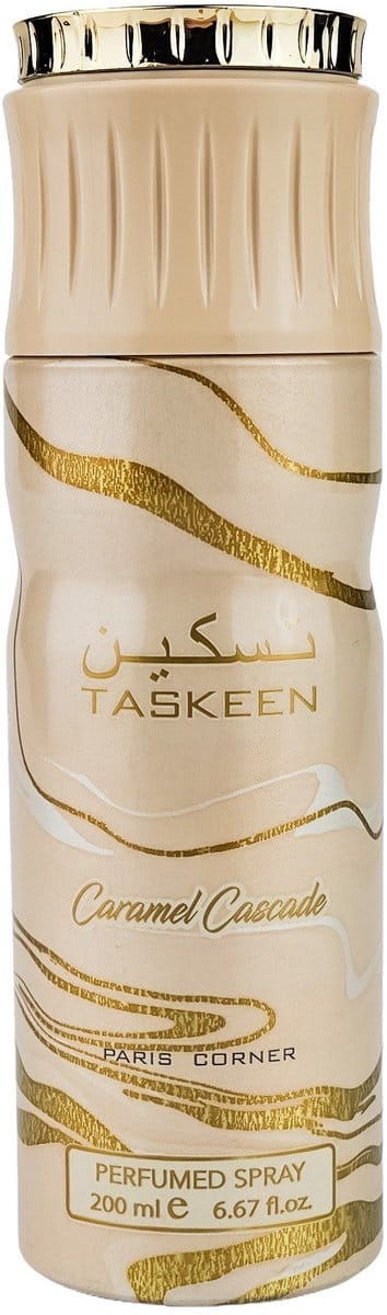 Paris Corner Taskeen Caramel Cascade Deodorant - 200 ml