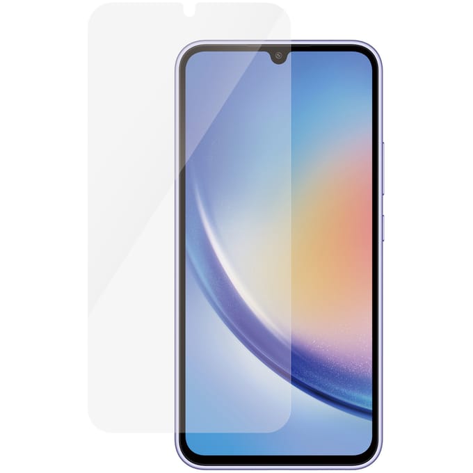 PanzerGlass Screenprotector geschikt voor Samsung Galaxy A34 Glazen | PanzerGlass Ultra-Wide Fit Screenprotector - Case Friendly