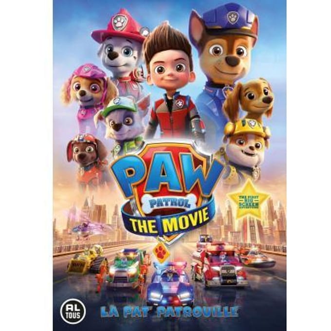 DVD Paw Patrol - The Movie DVD's