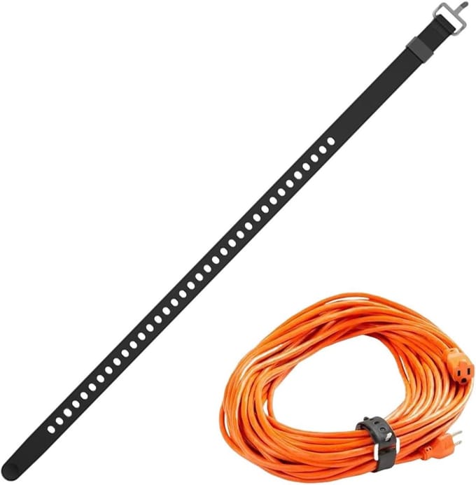 Spanband - Zelfsluitend Koord - Bagage Beveiligen - Snelle Ontgrendeling - 4.5 Meter - Zwart