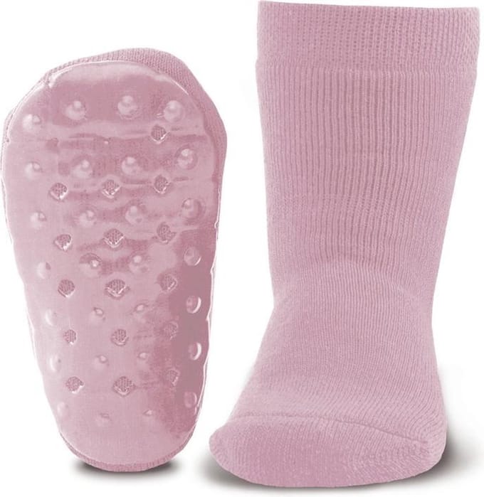 Antislip sokken Effen Oud Roze-27/28