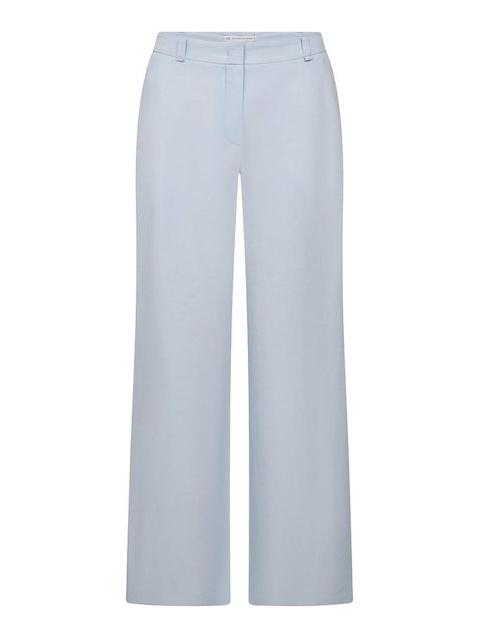 Wide Fit-broek Van Raffaello Rossi blauw