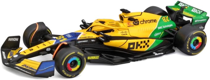 Bburago - McLaren MCL38 - Oscar Piastri - Monaco GP 2024 - 1:43