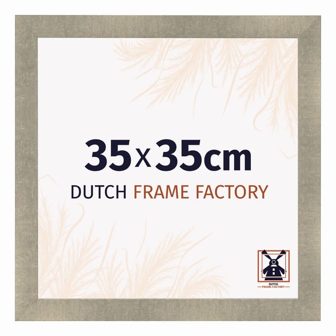 Fotolijst 35x35 cm - MDF - Goud Antiek - Praag