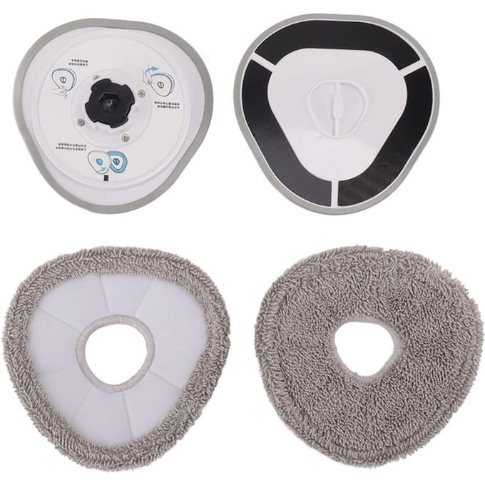 Dweilhouderplaatset voor J1 J2 Veegrobot Vervangende Accessoires white