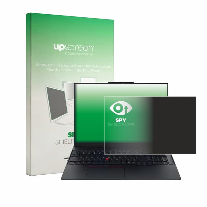 upscreen - privacyscherm voor Lenovo ThinkPad E16 Gen 4 - privacy filter screenfilter Blauwlichtfilter