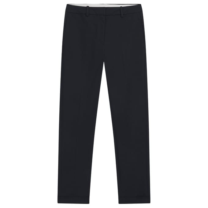 Boss Dames Tachinoa Regular Chino's (Donkerblauw)
