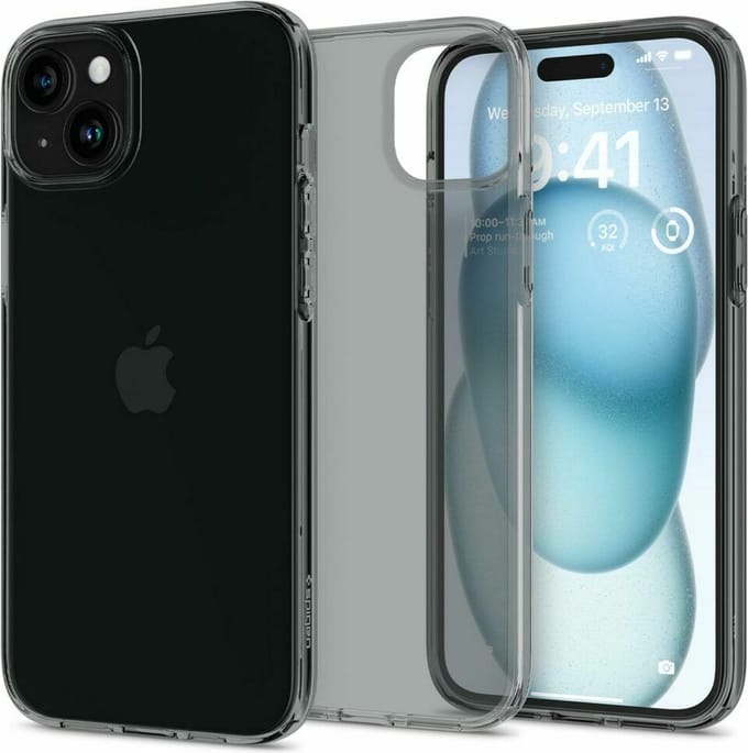 Spigen Crystal Flex | Hoesje Geschikt voor Apple iPhone 15 Plus | Back Cover TPU | Space Crystal