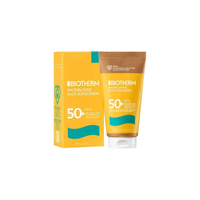 Biotherm Anti Age Gezicht Zonnecreme Spf50 Biotherm - Waterlover Anti Age Gezicht Zonnecrème Spf50
