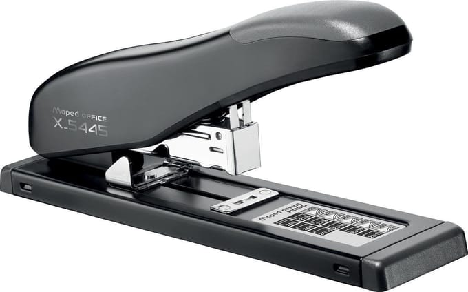 Expert HD90 Heavy Duty nietmachine - zwart