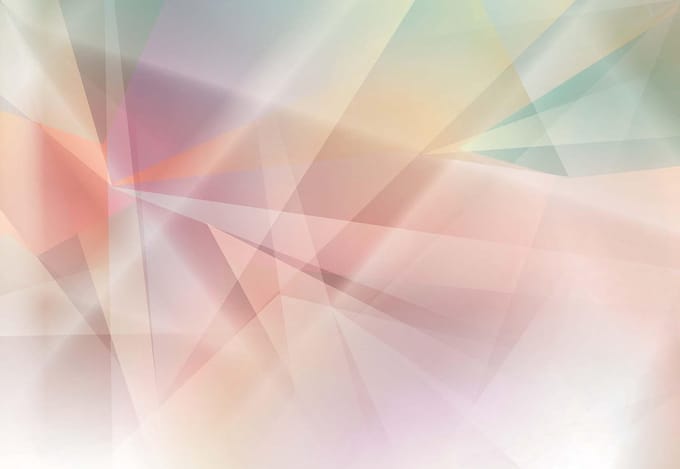 Fotobehang Modern Abstract Art Prism | PANORAMIC - 250cm x 104cm | 130g/m2 Vlies