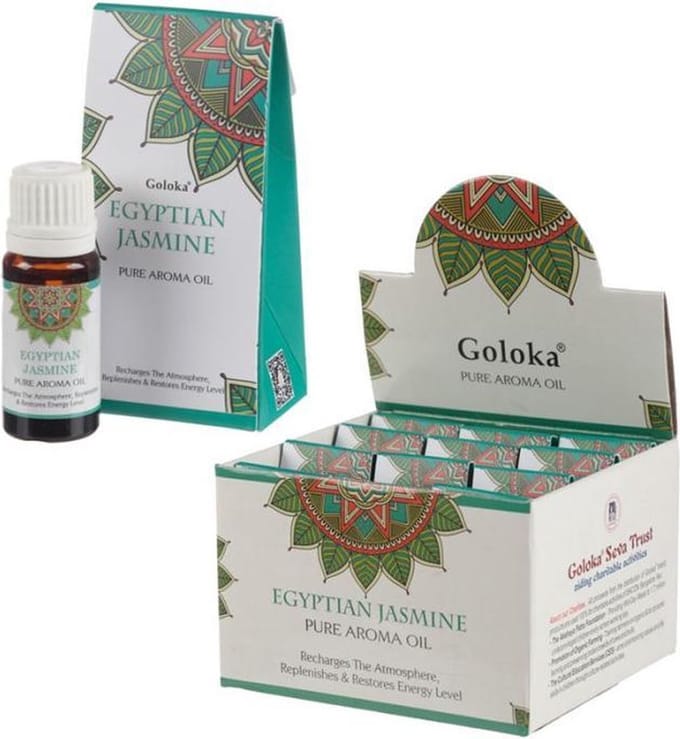 Goloka Egyptische Jasmijn - Eterische olie - Flesje 10 ml