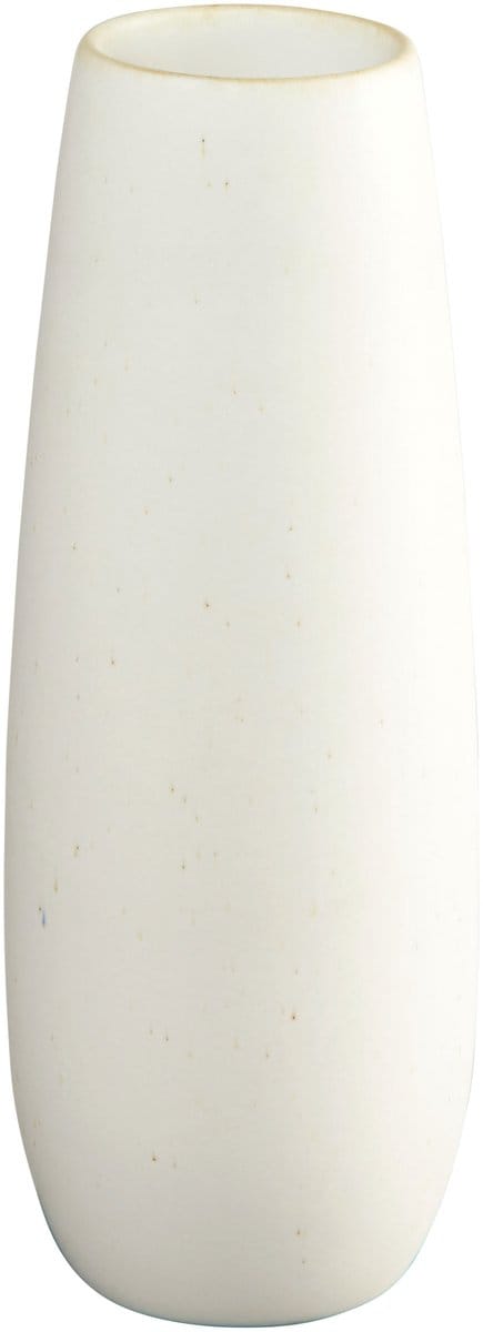 ASA Selection Ease vaas, tafelvaas, decoratieve vaas, bloemenvaas, aardewerk, Soft Shell, H 32 cm, 91032249