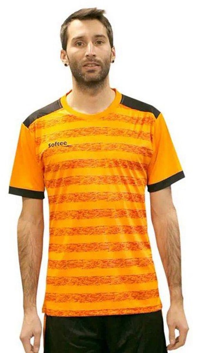 Softee Leader T-shirt Met Korte Mouwen Oranje 2XL Man
