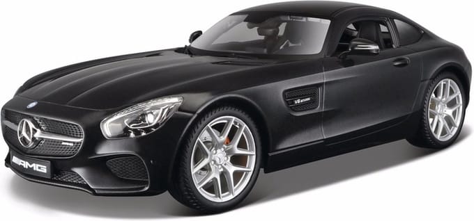 Maisto Modelauto - Mercedes AMG GT - zwart - schaal 1:18 - speelgoedauto