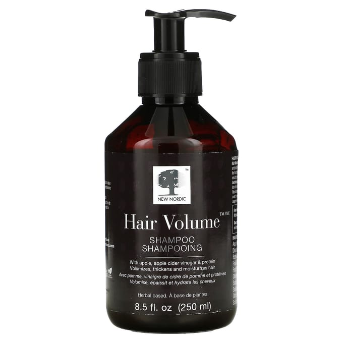 New Nordic, Hair Volume Shampoo, 8.5 fl oz (250 ml) black